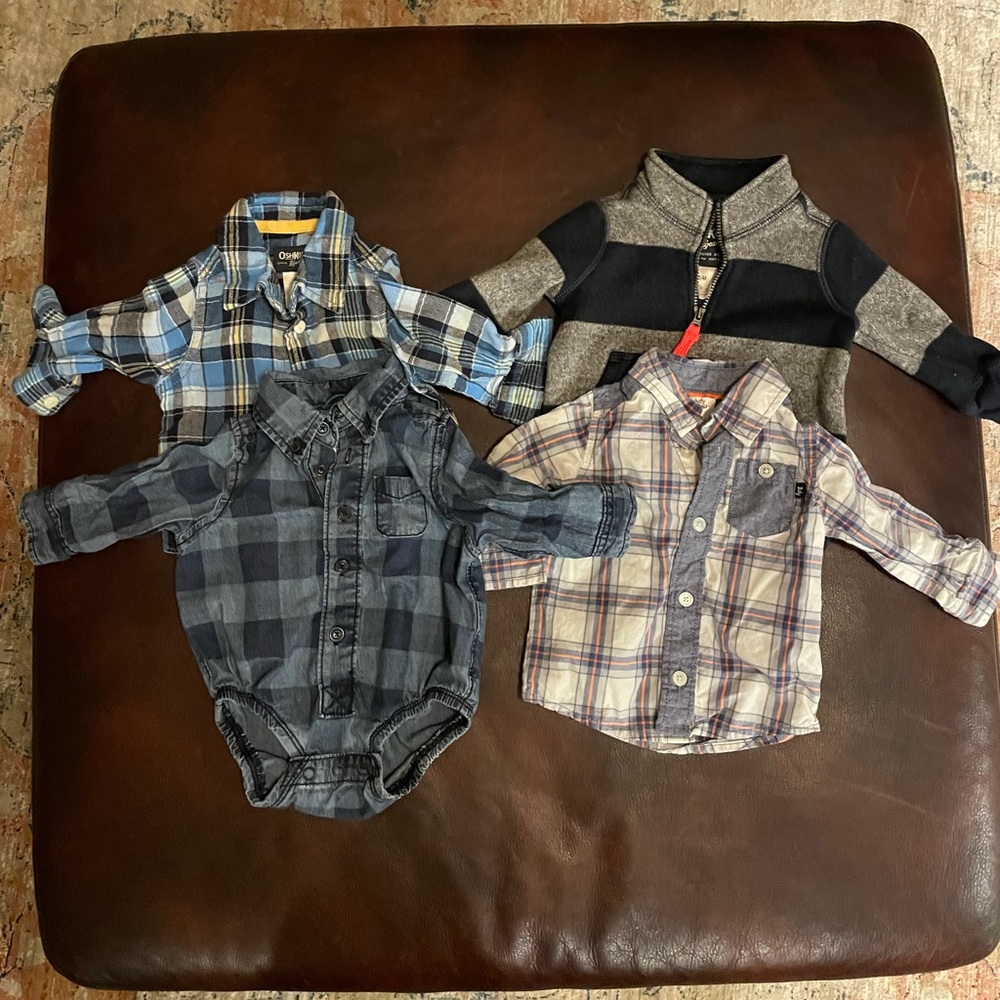 Osh Kosh B’ Gosh tops - 6 months